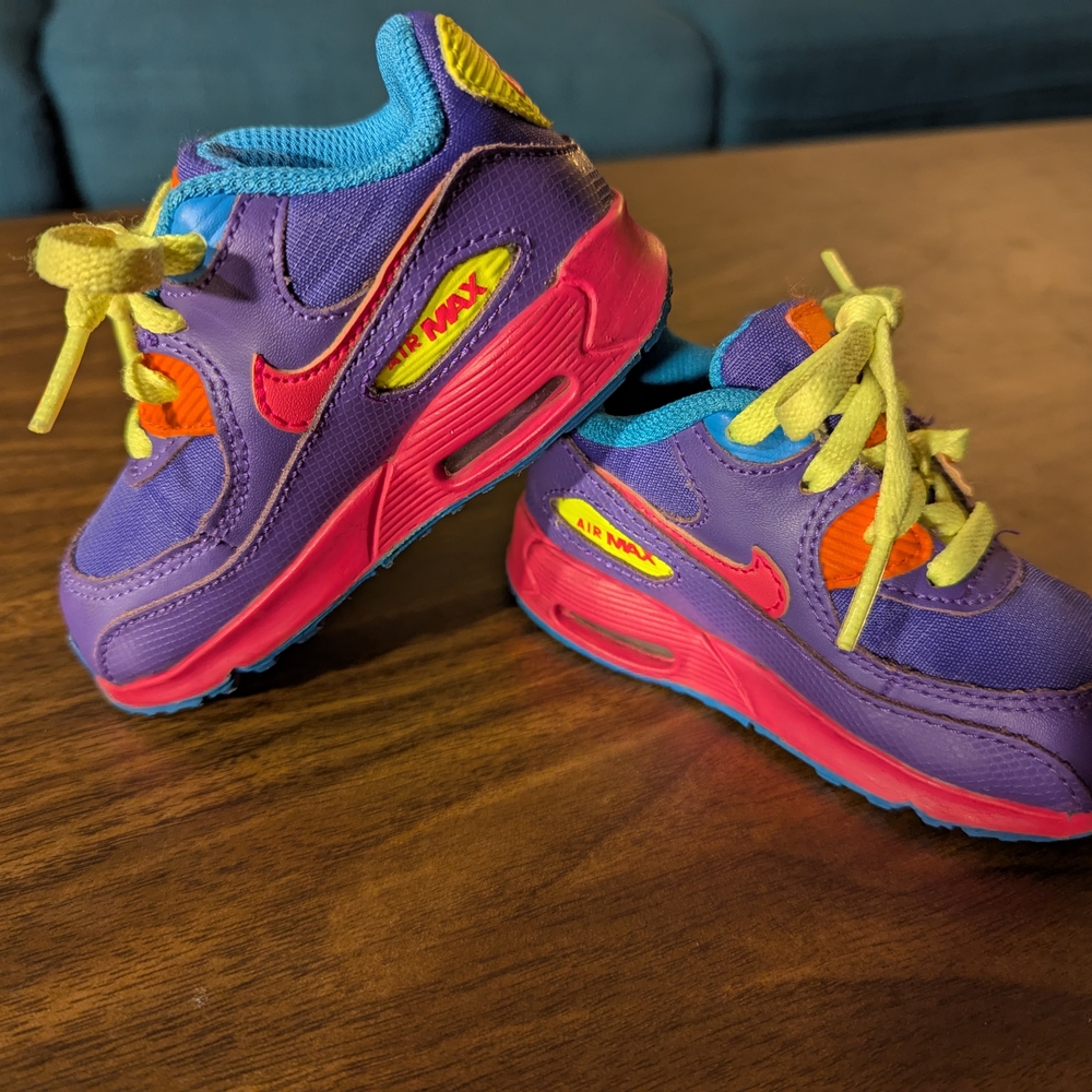 Nike Kids Air Max Purple Sneakers